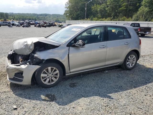 3VW117AU3GM060676 - 2016 VOLKSWAGEN GOLF S SILVER photo 1