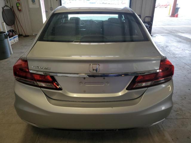 2HGFB2F93FH541197 - 2015 HONDA CIVIC EXL ვერცხლისფერი ფოტო 6