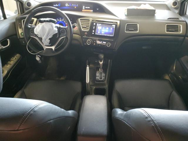 2HGFB2F93FH541197 - 2015 HONDA CIVIC EXL ვერცხლისფერი ფოტო 8