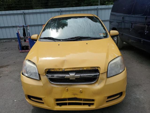 KL1TD5DE7BB128836 - 2011 CHEVROLET AVEO LS 黄色 照片 5