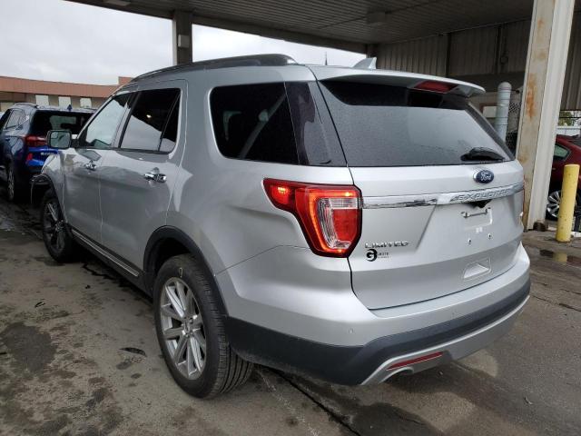 1FM5K8F85GGC07170 - 2016 FORD EXPLORER LIMITED SILVER photo 3