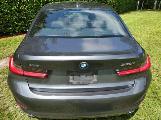 3MW5R7J07M8C07545 - 2021 BMW 330XI CHARCOAL photo 6