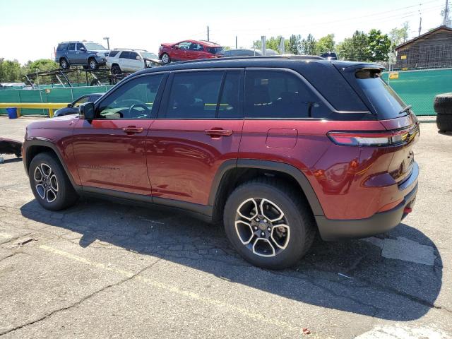 1C4RJHCG7N8572333 - 2022 JEEP GRAND CHER TRAILHAWK ბურგუნდია ფოტო 2
