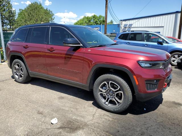 1C4RJHCG7N8572333 - 2022 JEEP GRAND CHER TRAILHAWK ბურგუნდია ფოტო 4