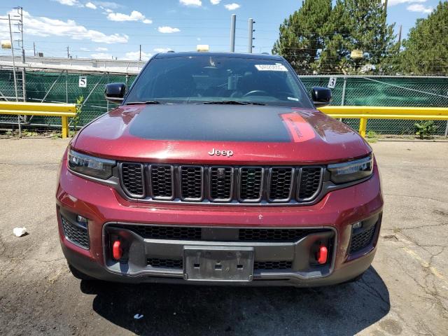 1C4RJHCG7N8572333 - 2022 JEEP GRAND CHER TRAILHAWK ბურგუნდია ფოტო 5