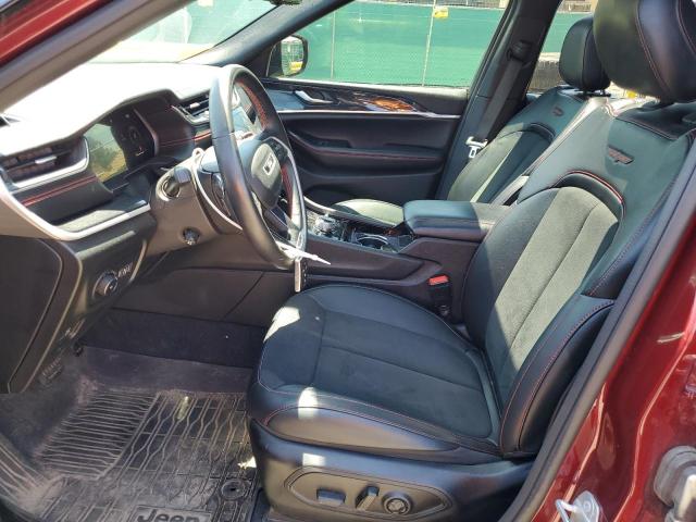 1C4RJHCG7N8572333 - 2022 JEEP GRAND CHER TRAILHAWK ბურგუნდია ფოტო 7