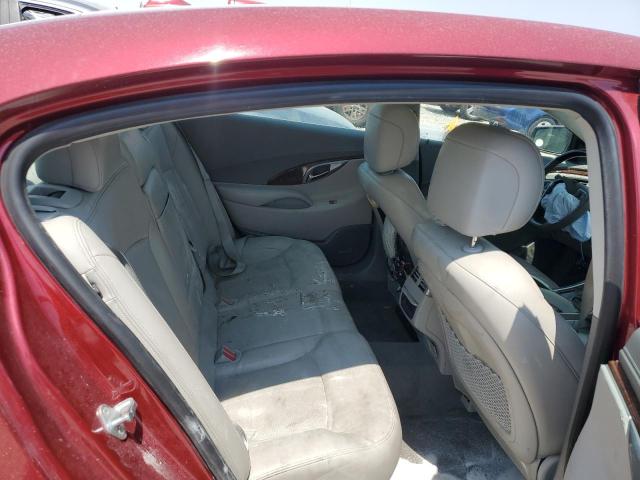 1G4GE5EV5AF321429 - 2010 BUICK LACROSSE CXS RED photo 10
