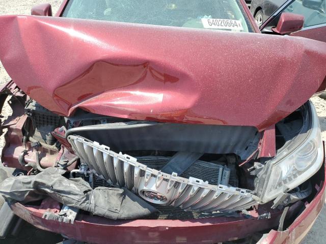 1G4GE5EV5AF321429 - 2010 BUICK LACROSSE CXS RED photo 11