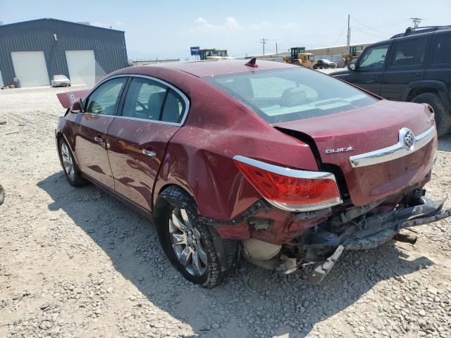 1G4GE5EV5AF321429 - 2010 BUICK LACROSSE CXS RED photo 2