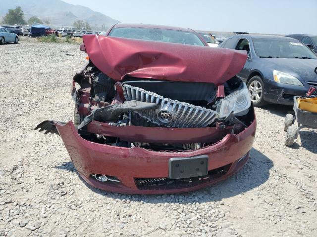 1G4GE5EV5AF321429 - 2010 BUICK LACROSSE CXS RED photo 5