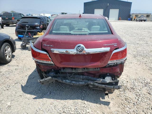 1G4GE5EV5AF321429 - 2010 BUICK LACROSSE CXS RED photo 6