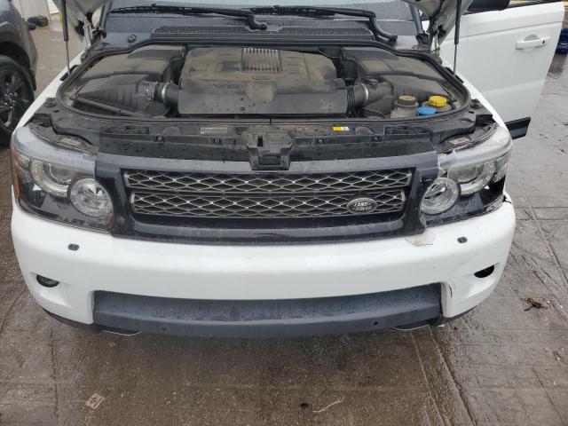 SALSF2D45CA754888 - 2012 LAND ROVER RANGE ROVE HSE WHITE photo 11