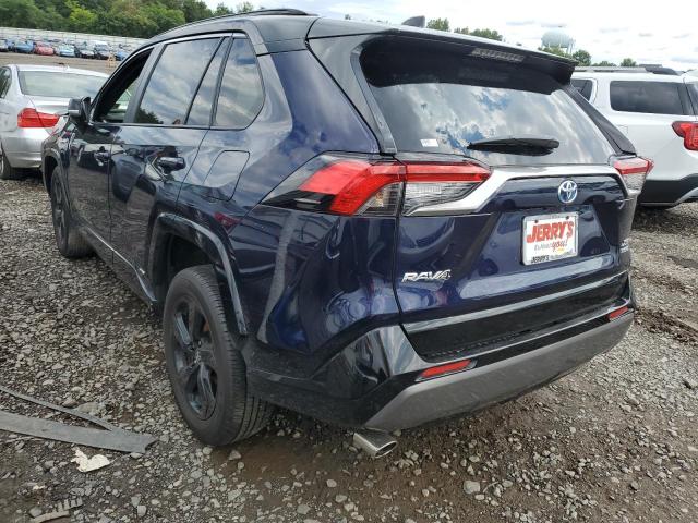 JTMEWRFV5LJ030315 - 2020 TOYOTA RAV4 XSE BLUE photo 2