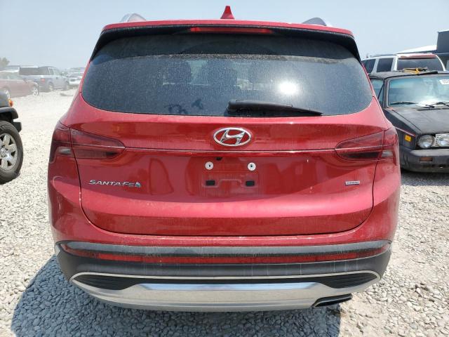5NMS2DAJ0NH409463 - 2022 HYUNDAI SANTA FE SEL RED photo 6