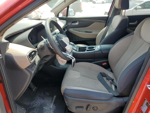 5NMS2DAJ0NH409463 - 2022 HYUNDAI SANTA FE SEL RED photo 7