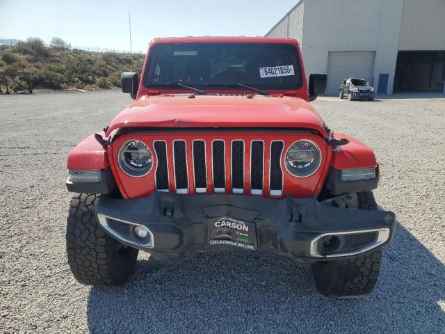 1C4HJXEG0JW148646 - 2018 JEEP WRANGLER U SAHARA წითელი ფოტო 5