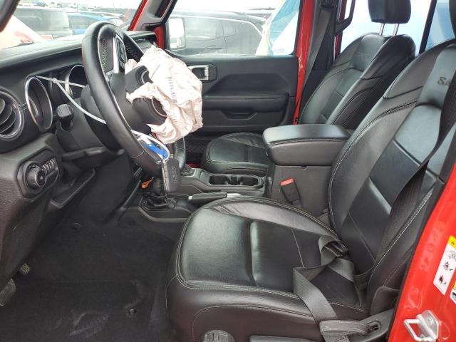 1C4HJXEG0JW148646 - 2018 JEEP WRANGLER U SAHARA წითელი ფოტო 7