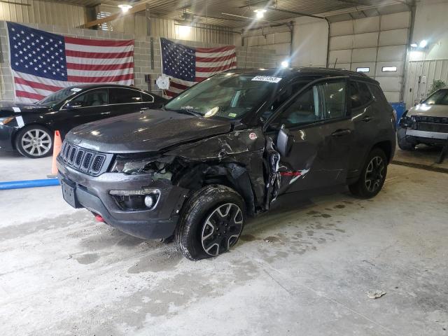 3C4NJDDB3KT681962 - 2019 JEEP COMPASS TRAILHAWK CHARCOAL photo 1