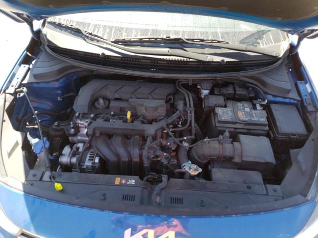 3KPA24AD5PE523703 - 2023 KIA RIO LX BLUE photo 11