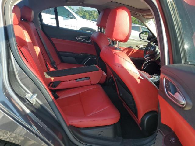 ZARFAMBN3M7649558 - 2021 ALFA ROMEO GIULIA TI GRAY photo 10