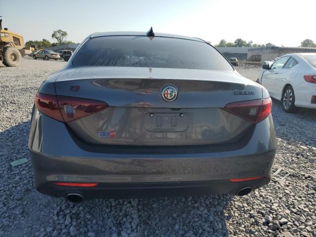 ZARFAMBN3M7649558 - 2021 ALFA ROMEO GIULIA TI GRAY photo 6