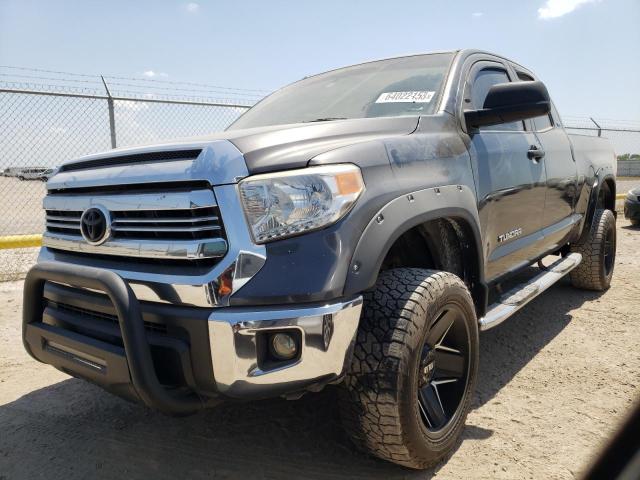 5TFRM5F19GX097905 - 2016 TOYOTA TUNDRA DOUBLE CAB SR/SR5 GRAY photo 1