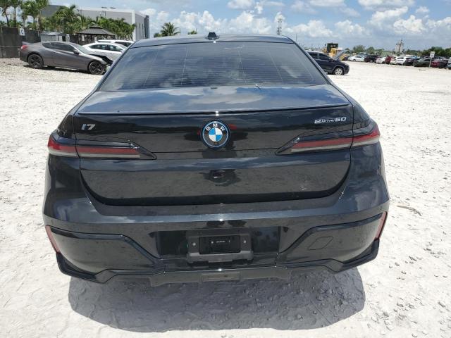 WBY43EJ04RCR75230 - 2024 BMW I7 EDRIVE50 შავი ფოტო 6