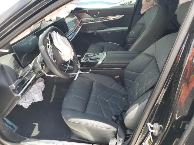 WBY43EJ04RCR75230 - 2024 BMW I7 EDRIVE50 შავი ფოტო 7