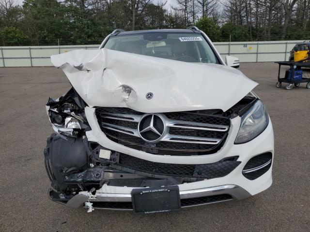 4JGDA5HB0HA952855 - 2017 MERCEDES-BENZ GLE 350 4MATIC WHITE photo 5