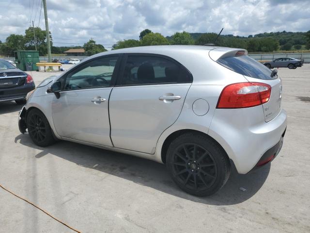 KNADN5A30C6027366 - 2012 KIA RIO EX SILVER photo 2