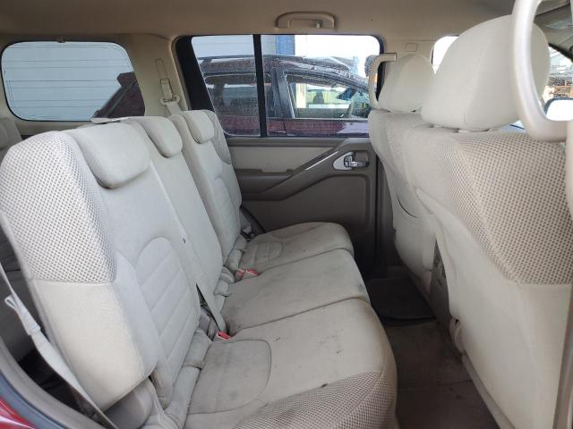 5N1AR18U66C636819 - 2006 NISSAN PATHFINDER LE 勃艮第红 照片 10