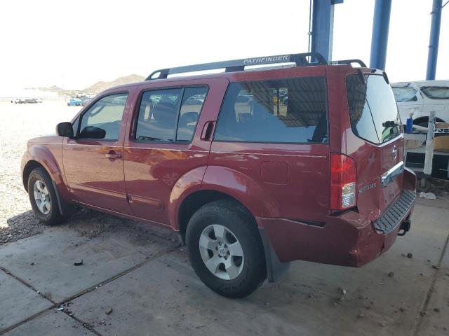 5N1AR18U66C636819 - 2006 NISSAN PATHFINDER LE 勃艮第红 照片 2