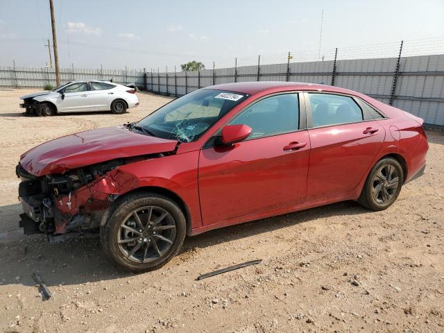 KMHLM4AG2PU435170 - 2023 HYUNDAI ELANTRA SEL MAROON photo 1