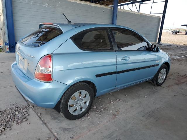 KMHCM36C98U067121 - 2008 HYUNDAI ACCENT GS BLUE photo 3