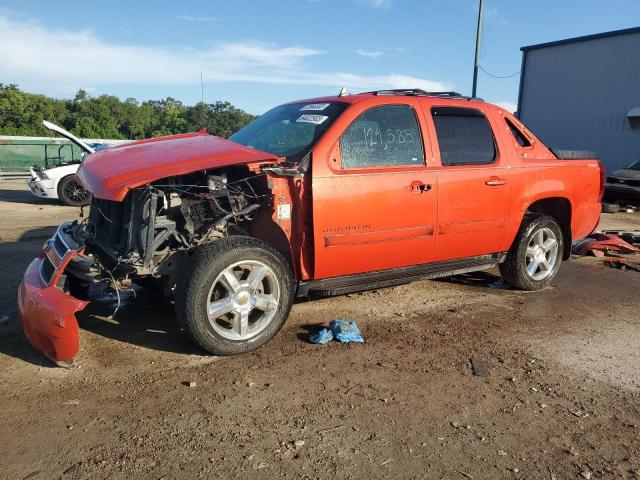 3GNTKFE31BG204826 - 2011 CHEVROLET AVALANCHE LT ORANGE photo 1