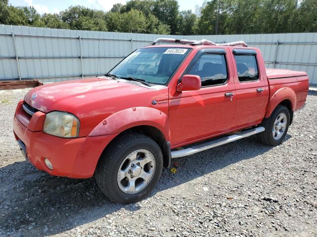 1N6MD27T71C384258 - 2001 NISSAN FRONTIER CREW CAB SC RED photo 1
