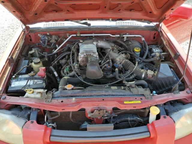 1N6MD27T71C384258 - 2001 NISSAN FRONTIER CREW CAB SC RED photo 11