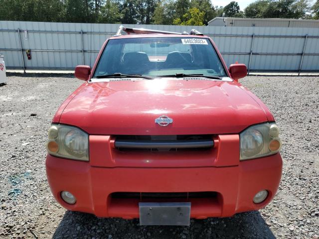 1N6MD27T71C384258 - 2001 NISSAN FRONTIER CREW CAB SC RED photo 5