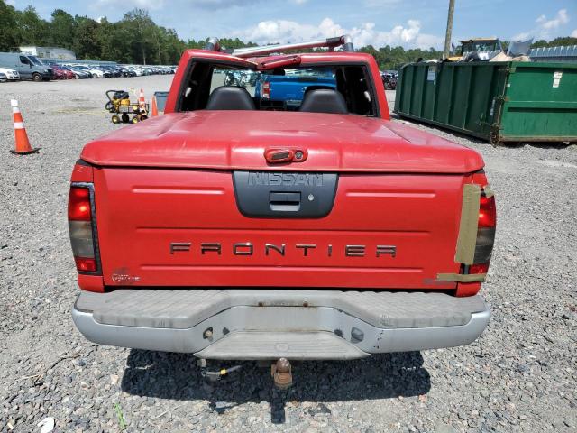 1N6MD27T71C384258 - 2001 NISSAN FRONTIER CREW CAB SC RED photo 6
