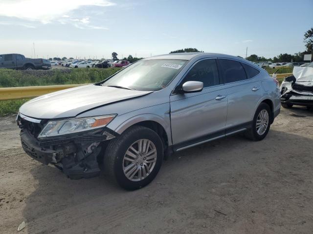 5J6TF3H59DL004172 - 2013 HONDA CROSSTOUR EXL SILVER photo 1