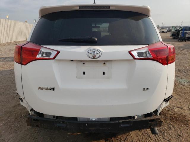 JTMZFREV0FJ055811 - 2015 TOYOTA RAV4 LE WHITE photo 6