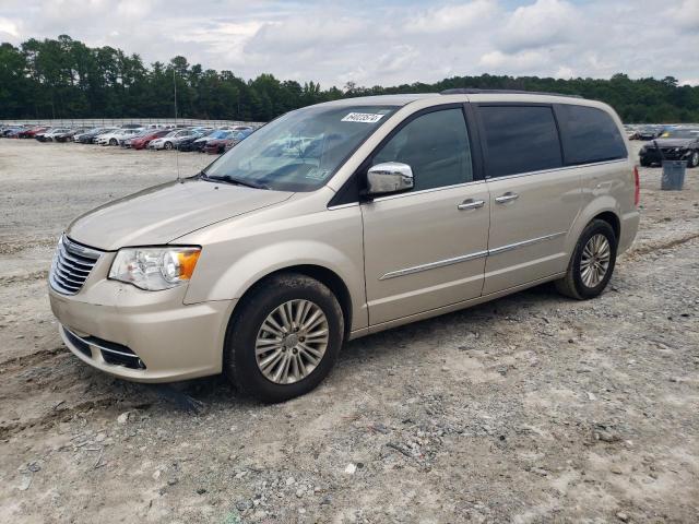 2C4RC1CG8DR531360 - 2013 CHRYSLER TOWN & COU TOURING L BEIGE photo 1