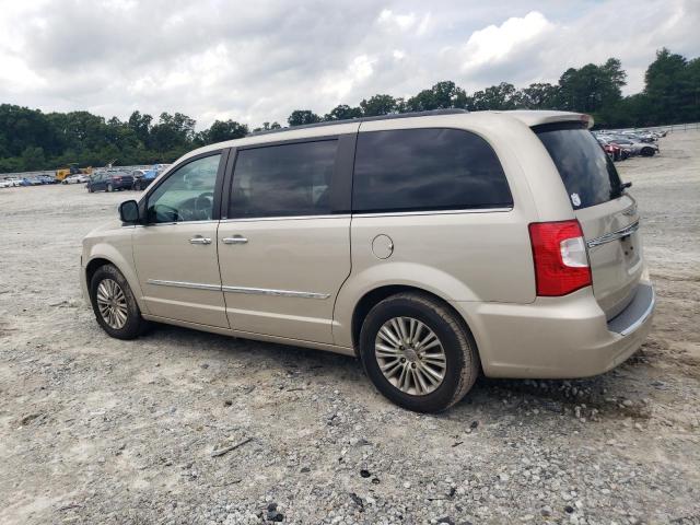 2C4RC1CG8DR531360 - 2013 CHRYSLER TOWN & COU TOURING L BEIGE photo 2