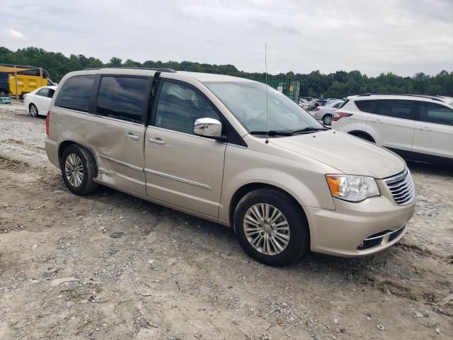 2C4RC1CG8DR531360 - 2013 CHRYSLER TOWN & COU TOURING L BEIGE photo 4