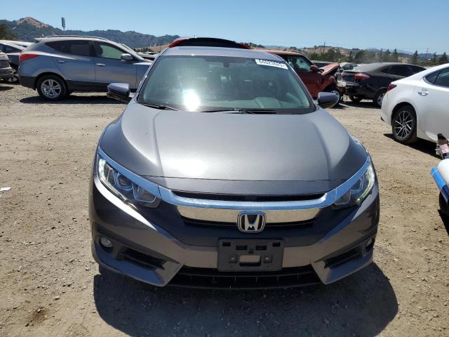 2HGFC1F78HH658699 - 2017 HONDA CIVIC EXL GRAY photo 5