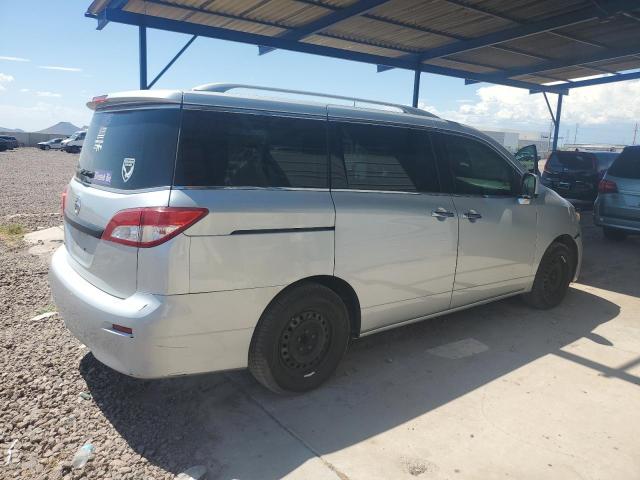 JN8AE2KP5D9070790 - 2013 NISSAN QUEST S SILVER photo 3