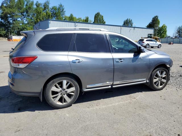 5N1AR2MM9FC669230 - 2015 NISSAN PATHFINDER S Արծաթագույն լուսանկար 3
