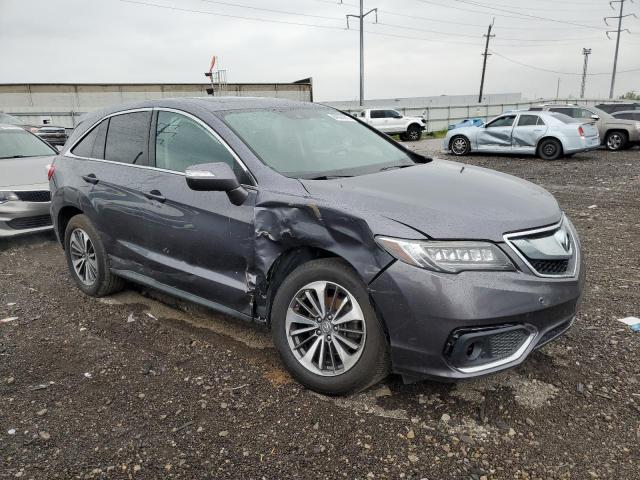 5J8TB4H72JL014922 - 2018 ACURA RDX ADVANCE GRAY photo 4