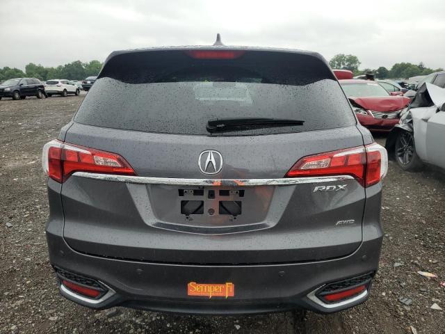 5J8TB4H72JL014922 - 2018 ACURA RDX ADVANCE GRAY photo 6