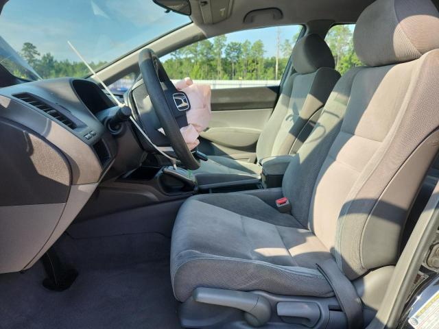 19XFA1F57BE036262 - 2011 HONDA CIVIC LX შავი ფოტო 7